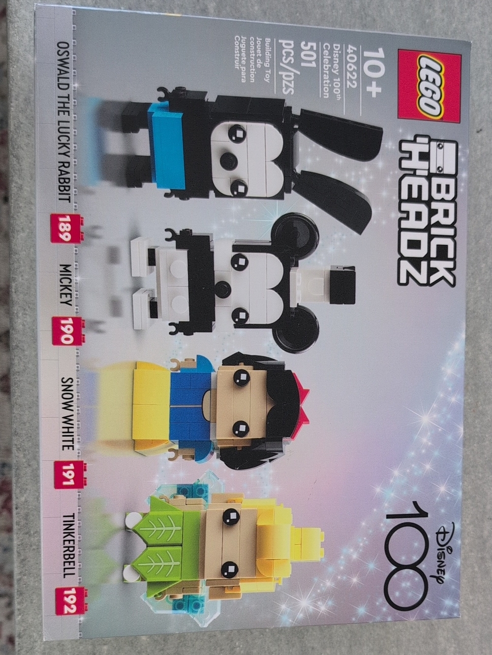 LEGO BrickHeadz Disney 100 Oswald, Mickey, Snow White & Tinkerbell - Multi